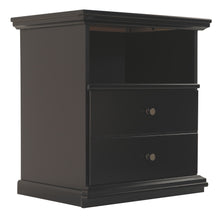 Load image into Gallery viewer, Maribel - Black - One Drawer Night Stand
