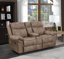 Load image into Gallery viewer, Nashville - Glider Recliner Console Loveseat