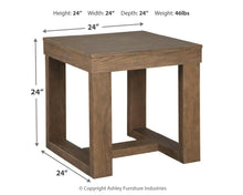 Load image into Gallery viewer, Cariton - Gray - Square End Table