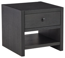 Load image into Gallery viewer, Foyland - Black - Square End Table