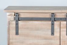 Load image into Gallery viewer, TV Console With Barn Door - Beige