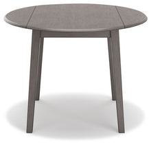 Load image into Gallery viewer, Shullden - Gray - Round Drm Drop Leaf Table