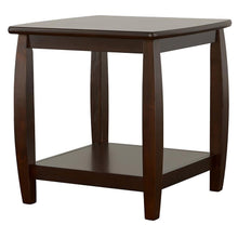 Load image into Gallery viewer, Dixon - 1-Shelf Square Wood End Table Espresso - Cappuccino