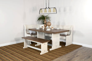 Pasadena - Breakfast Nook (4 Piece Set) - White