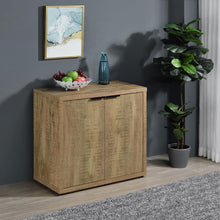 Load image into Gallery viewer, Pepita - 2 Door Engineered Wood Accent Cabinet - Mango Brown