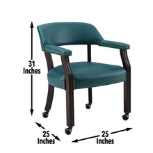 Load image into Gallery viewer, Tournament - Arm Chair With Casters