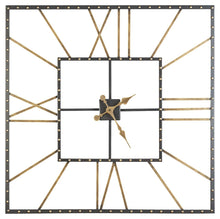 Load image into Gallery viewer, Thames - Black / Gold Finish - Wall Clock
