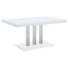 Load image into Gallery viewer, Brooklyn - Rectangular Dining Table - White High Gloss