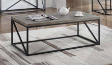 Load image into Gallery viewer, Birdie - Rectangular Engineered Wood Coffee Table - Sonoma Gray