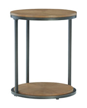 Load image into Gallery viewer, Fridley - Brown / Black - Round End Table