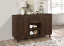 Load image into Gallery viewer, Reynolds - 2 Door Sideboard Buffet Storage Cabinet - Brown Oak