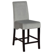 Load image into Gallery viewer, Stanton - Upholstered Counter Chairs (Set of 2) - Gray And Black