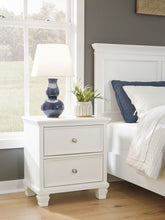 Load image into Gallery viewer, Fortman - White - Two Drawer Night Stand