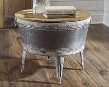 Load image into Gallery viewer, Shellmond - Metallic / Brown / Beige - Accent Cocktail Table