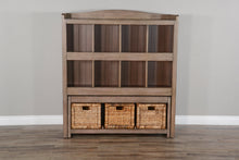 Load image into Gallery viewer, Doe Valley - Storage Bookcase And Bench - Light Brown