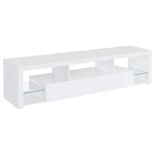 Load image into Gallery viewer, Jude - 2-Drawer Engineered Wood TV Stand - High Gloss White
