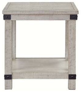 Carynhurst - Whitewash - Rectangular End Table