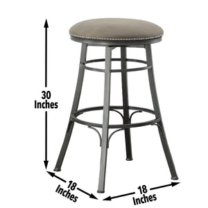 Bali - Backless Swivel Chair