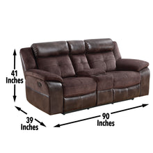 Load image into Gallery viewer, Pueblo - Manual Recliner Console - Dark Brown