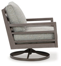 Load image into Gallery viewer, Hillside Barn - Gray / Brown - Swivel Lounge W/ Cushion