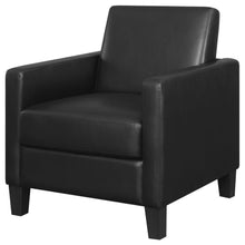 Load image into Gallery viewer, Julio - Upholstered Track Arm Accent Chair - Black