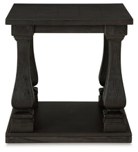 Load image into Gallery viewer, Wellturn - Black - Rectangular End Table