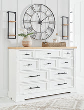 Load image into Gallery viewer, Ashbryn - White / Natural - Dresser