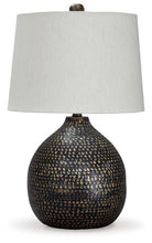 Load image into Gallery viewer, Maire - Black / Gold Finish - Metal Table Lamp
