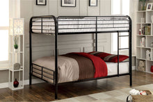 Load image into Gallery viewer, Brocket - Full Over Full Bunk Bed - Black - Metal