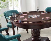 Load image into Gallery viewer, Tournament - Dining and Game Table - Dark Brown