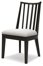 Load image into Gallery viewer, Galliden - Black - Dining Upholstered Side Chair (Set of 2)