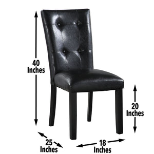 Sterling - Parsons Chair (Set of 2) - Black