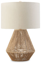 Load image into Gallery viewer, Clayman - Natural / Brown - Paper Table Lamp