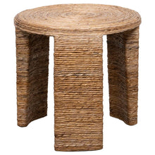 Load image into Gallery viewer, Artina - Woven Rattan Round Side End Table - Natural