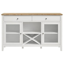 Load image into Gallery viewer, Hollis - 2 Door Dining Sideboard Buffet Storage Cabinet - White