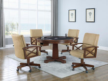 Load image into Gallery viewer, Marietta - 5 Piece Dining And Game Table Set - Tobacco