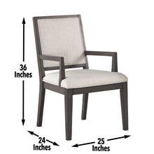 Load image into Gallery viewer, Mila - Arm Chair (Set of 2) - White