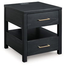 Load image into Gallery viewer, Winbardi - Black - Rectangular End Table