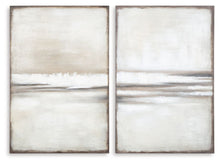 Load image into Gallery viewer, Brockdunn - Tan / Brown - Wall Art Set (Set of 2)