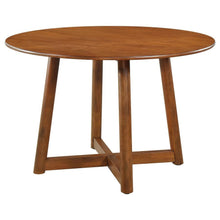 Load image into Gallery viewer, Dinah - Round Solid Wood Dining Table - Walnut