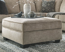Load image into Gallery viewer, Bovarian - Stone - Ottoman With Storage