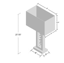 Load image into Gallery viewer, Monica - Table Lamp - Chrome
