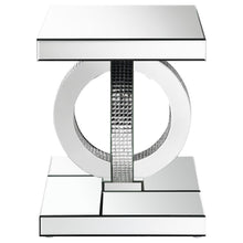 Load image into Gallery viewer, Breena - Rectangular Mirrored Acrylic End Table - Silver