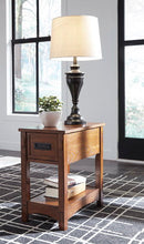 Load image into Gallery viewer, Breegin - Brown - Chair Side End Table - 1 Drawer