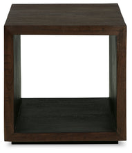 Load image into Gallery viewer, Hensington - Brown / Black - Square End Table