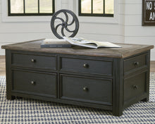 Load image into Gallery viewer, Tyler Creek - Grayish Brown / Black - Lift Top Cocktail Table