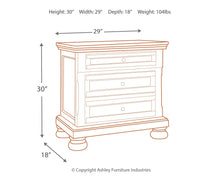 Load image into Gallery viewer, Flynnter - Medium Brown - Two Drawer Night Stand