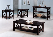 Load image into Gallery viewer, Rachelle - 2-Shelf Wood Entryway Console Table - Deep Merlot