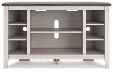 Load image into Gallery viewer, Dorrinson - Two-tone - Corner TV Stand/Fireplace OPT