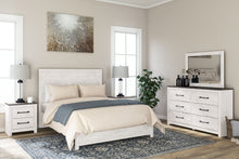 Load image into Gallery viewer, Gerridan - White / Gray - Two Drawer Night Stand